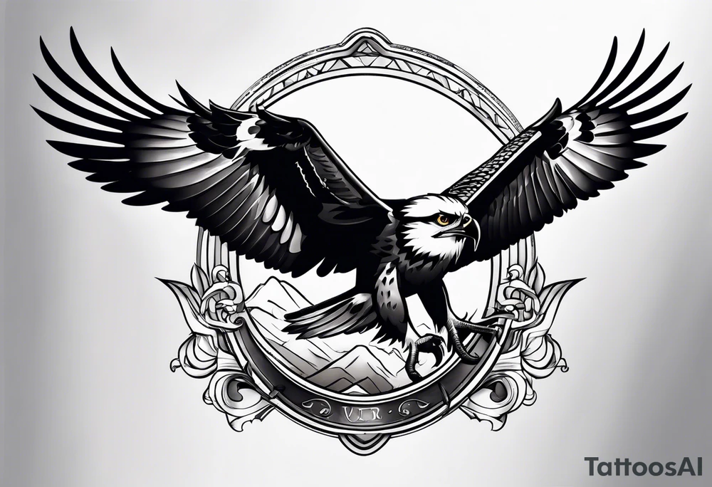 Osprey tattoo idea