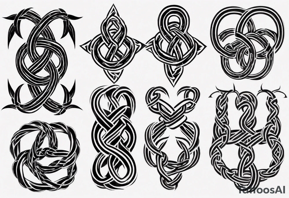 fathers knot tattoo idea