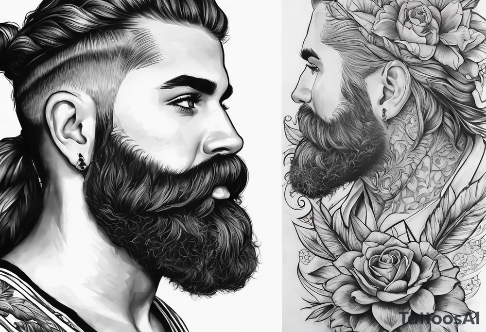 tatuaje de santa barbara en la espalda tattoo idea