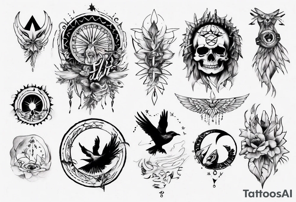 free spirit tattoo idea