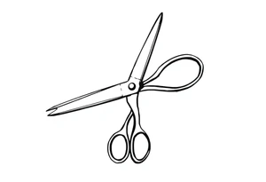 Scissors tattoo idea