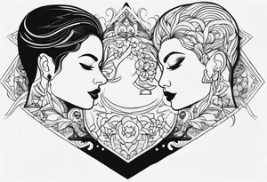 couple tattoo idea