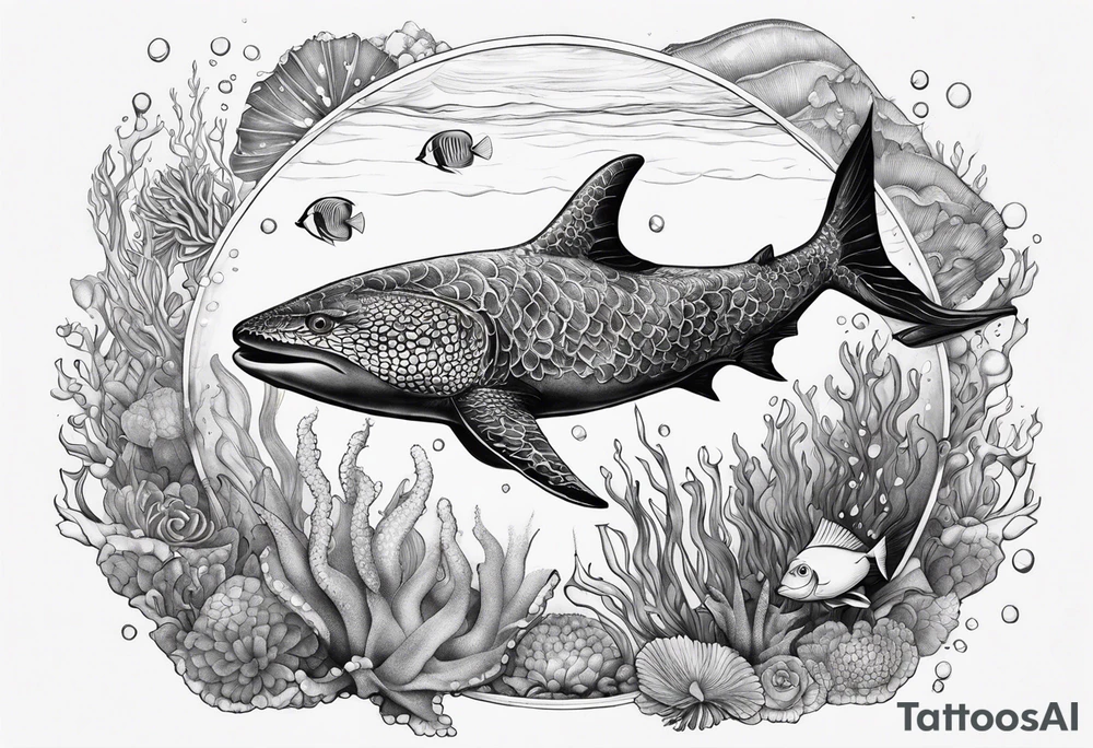 Under the sea tattoo tattoo idea