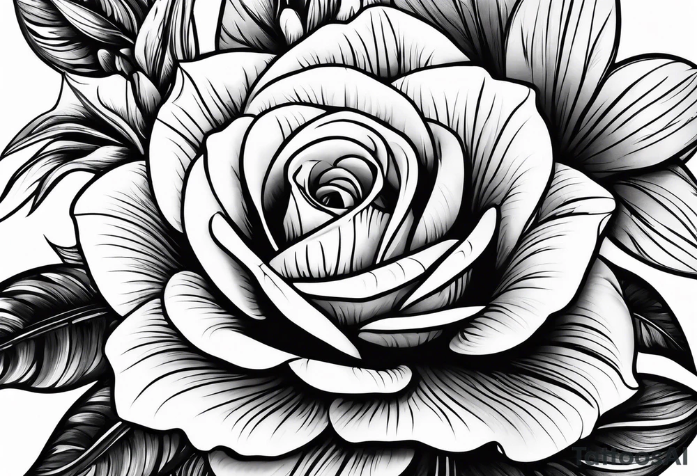 December flower, June flower tattoo idea