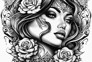 Chicano script tattoo idea