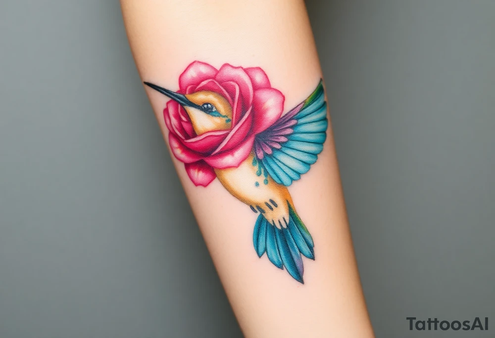 Name: Debby Deguzman 
8-17-61 to 5-29-25
Rose
Hummingbird tattoo idea
