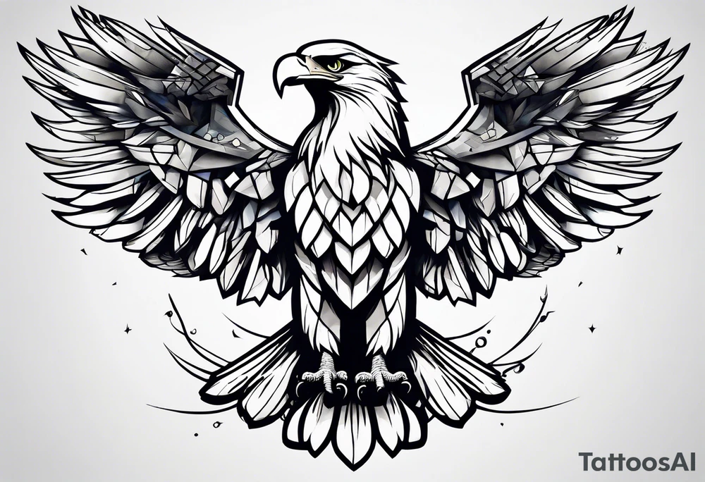 eagle tattoo idea