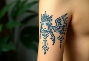 Asian Indian, Gemini, bratz doll tattoo idea