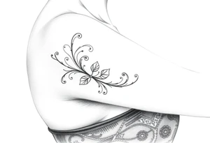 Drawing of Woman’s body tattoo idea