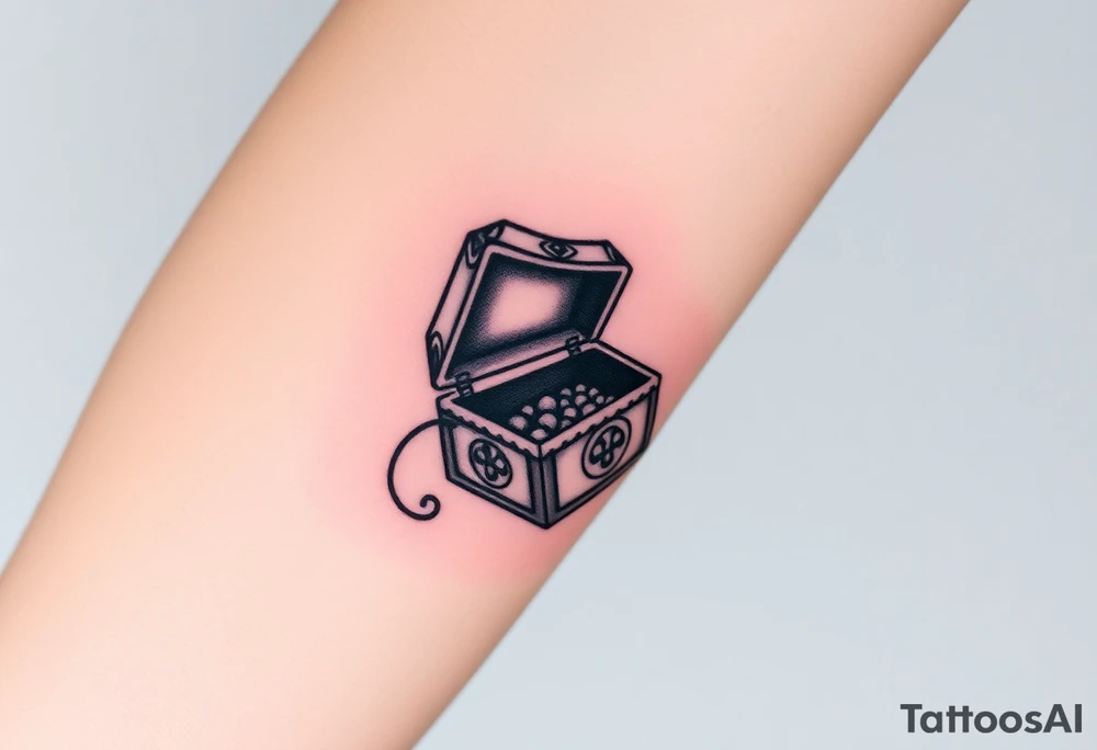 Pandora’s box, Tim Burton style tattoo idea