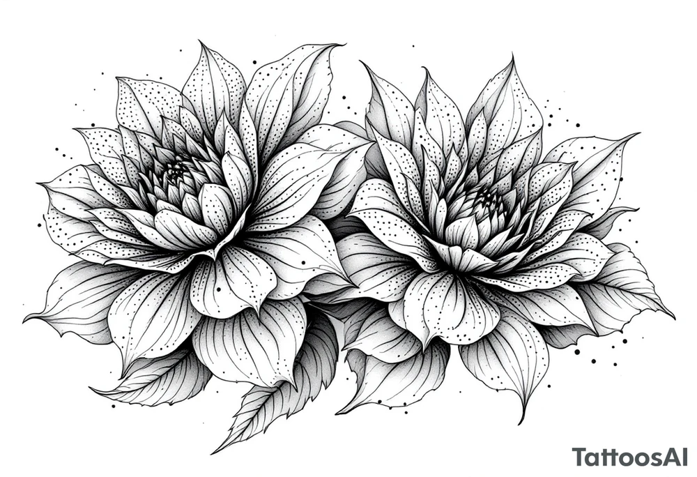 Flowers tattoo idea