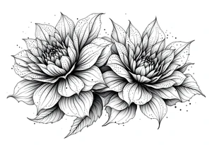 Flowers tattoo idea
