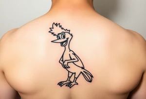 Woody the woodpecker  cartoon tattoo idea
