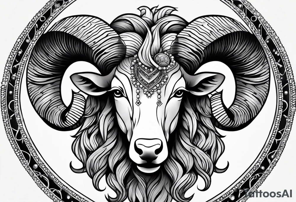 Aries tattoo idea