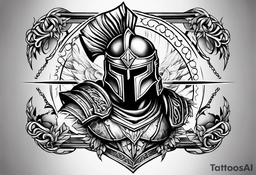 spartan tattoo idea