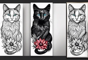 Inside arm above wrist cat tattoo tattoo idea