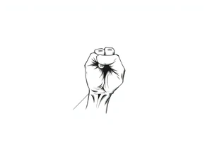 Life, line, power, relentless, happiness tattoo idea