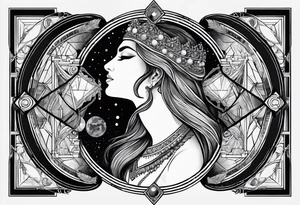 Astrology, Gemini, Natal Chart, angelic, soul mates, vision, third eye, armband tattoo idea
