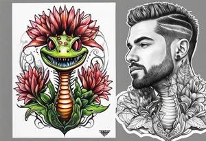 flytrap tattoo idea