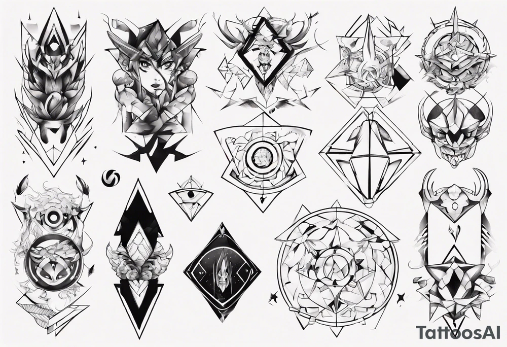 anime tattoo idea