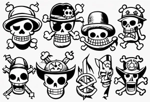one piece manga tattoo tattoo idea