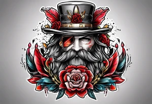killer joke tattoo idea