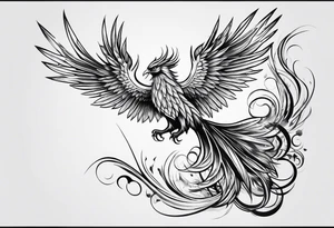 Pheonix tattoo idea