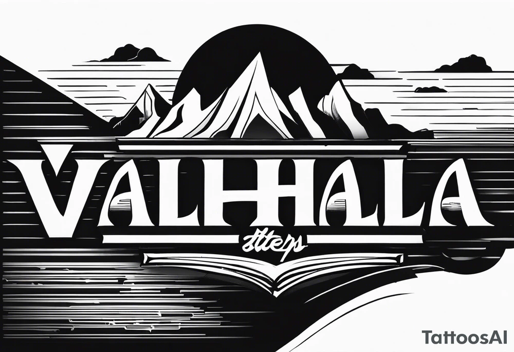 Valhalla 
 steps tattoo idea