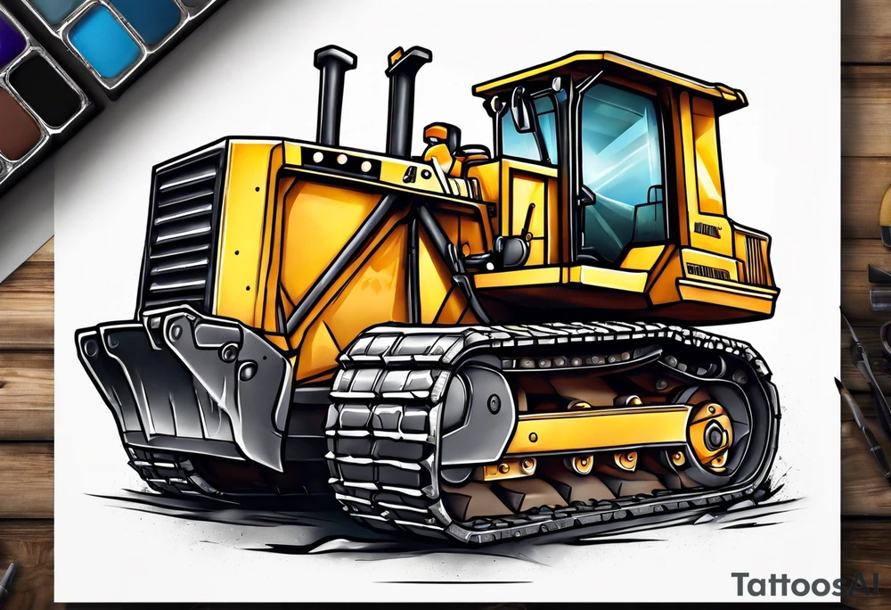 Killdozer tattoo idea