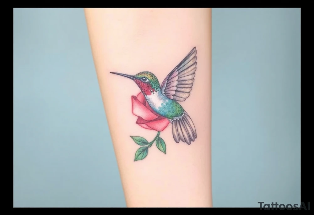 Debby Deguzman 
8-17-61 to 5-29-25
Rose
Hummingbird tattoo idea