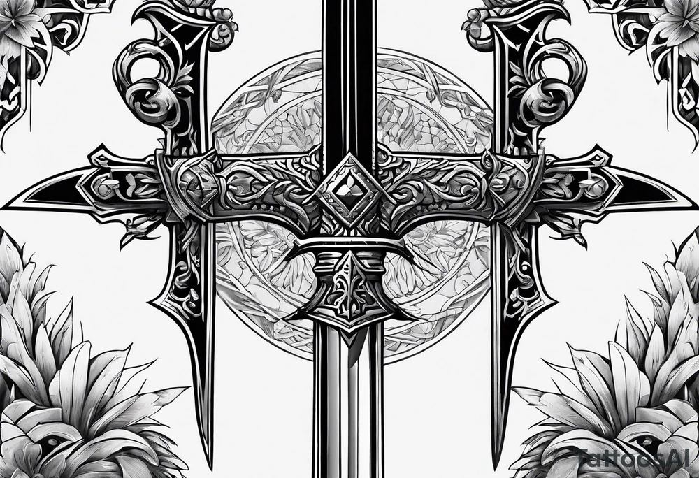 Viego's sword tattoo idea