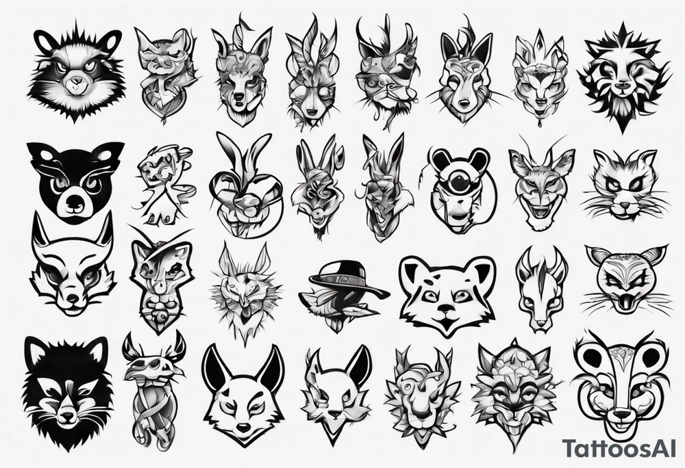 Animal tattoo idea