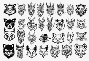 Animal tattoo idea