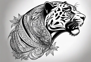 Panther in New York tattoo idea