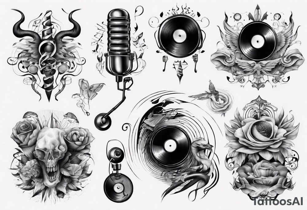 sound tattoo idea