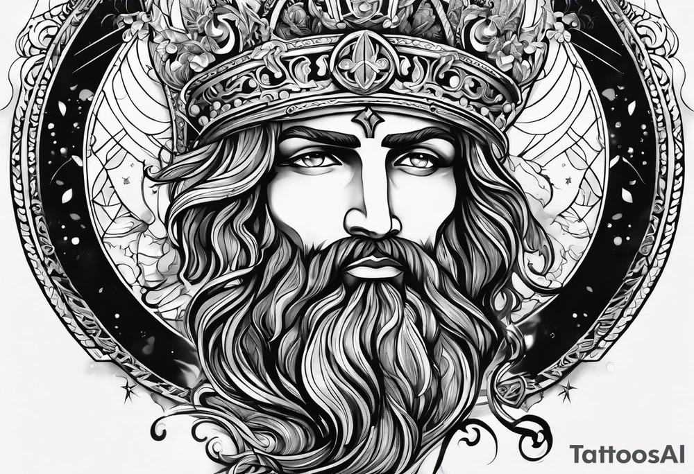 Diogo Cassiano Fernandes, male, Aquarius sign, 30 years old, son of God tattoo idea