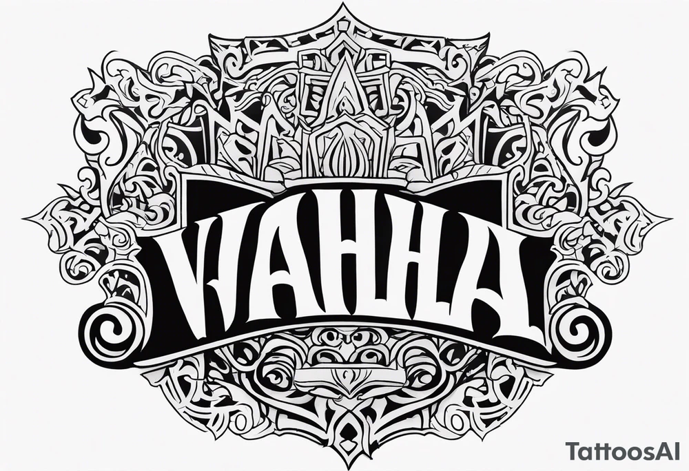 Valhalla tattoo idea