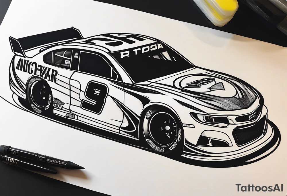 nascar tattoo idea