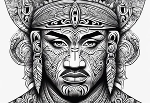 Maori for arm man tattoo idea