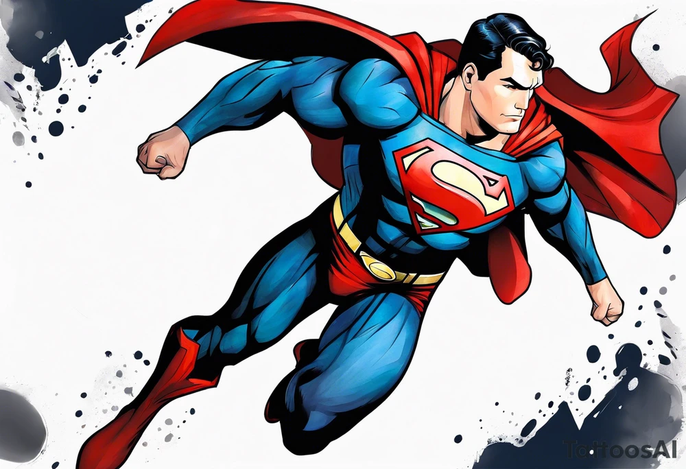 Superman tattoo idea