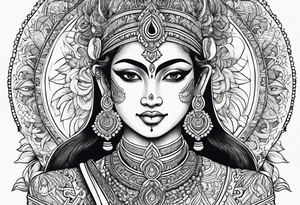 Story of ramayanam tattoo idea