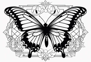 psalm 139:14 and butterfly tattoo idea