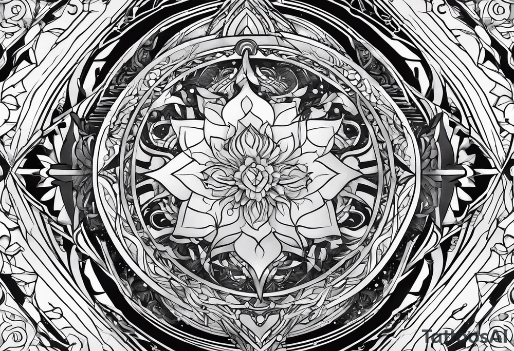 buco spazio-temporale tattoo idea