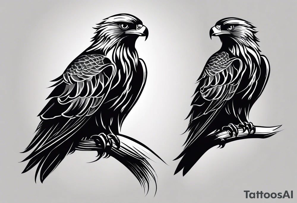 I'm hoping to get a small tattoo on the inner side of my forearm. I'm looking for something that represents:

My daughter's name is Daya, which means "black kite". I'd like to incorporate a black kite into the design.
I'm an environmental activist, so I'd like to include some elements that represent nature and environmentalism. Perhaps a tree, flowers, or a landscape.
I love rock and metal music, so I'd like to add a touch of that to the design, maybe with bold lines or abstract shapes.
I also love sunflowers and find them very symbolic. I'd like to incorporate them into the design as well. tattoo idea