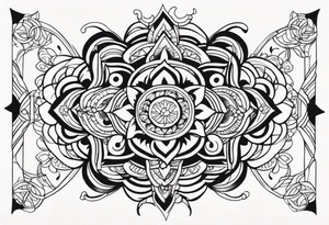 The word "culo tattoo idea