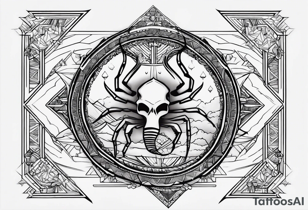 Harkomal,scorpio, punjab tattoo idea