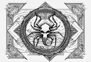 Harkomal,scorpio, punjab tattoo idea