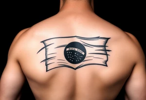brazil flag tattoo idea