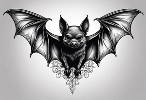 Vampire bats tattoo idea