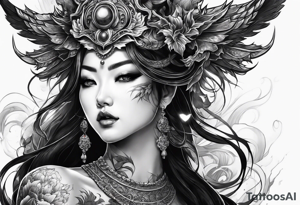 Demons tattoo idea